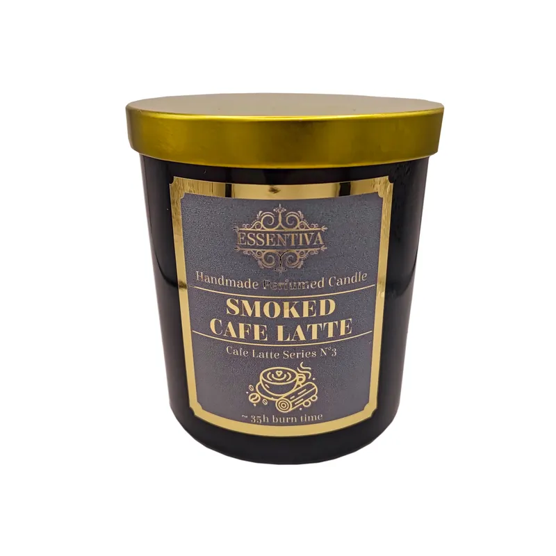 Smoked Cafe Latte - Sojowa Świeca Zapachowa Palone Latte 220ml