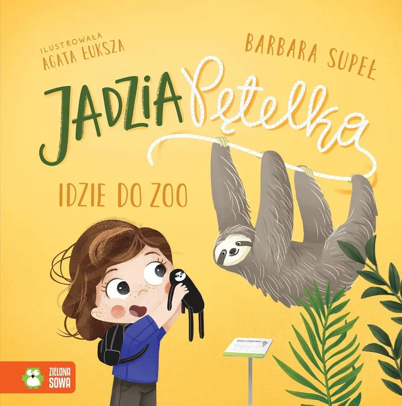Książka jadzia pętelka idzie do zoo barbara supeł