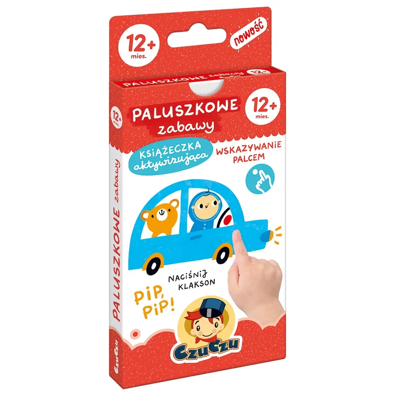Paluszkowe zabawy czuczu dla dzieci 12m+ praca zbiorowa
