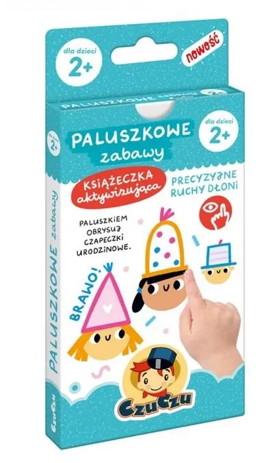 Paluszkowe zabawy czuczu dla dzieci 2+ praca zbiorowa