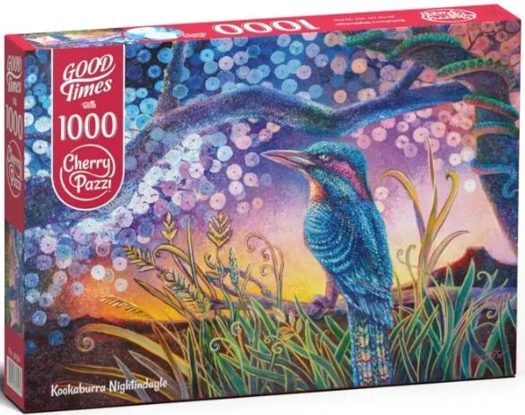 Puzzle 1000 elementów Cherry Pazzi Kookaburra Nightingale Kukabura