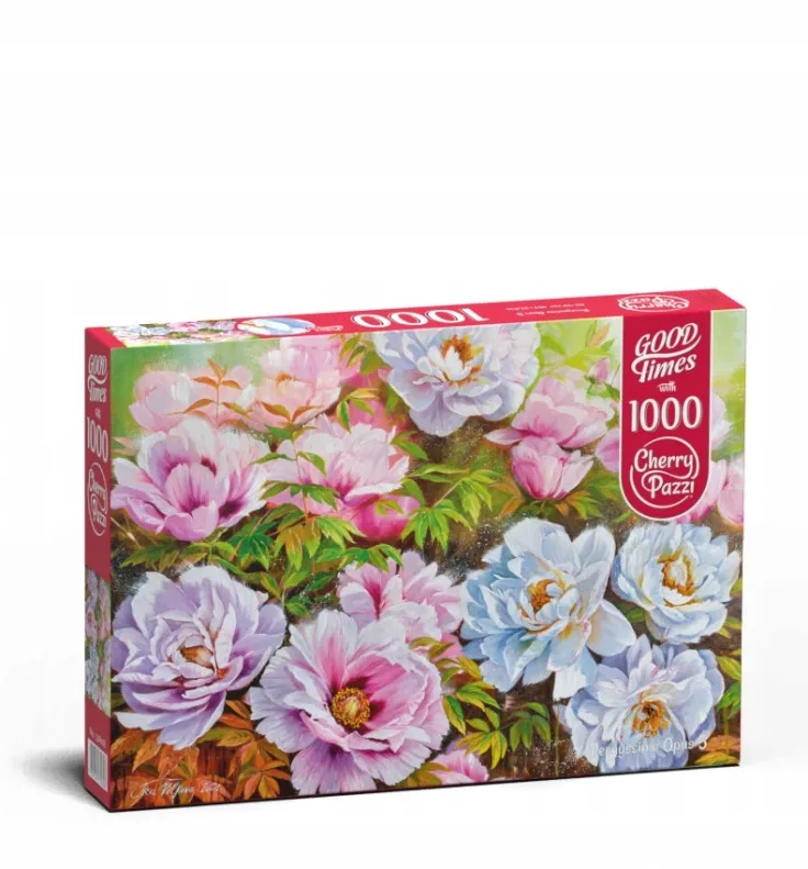 Puzzle 1000 elementów Cherry Pazzi Poenyssimo Opus Kwiaty