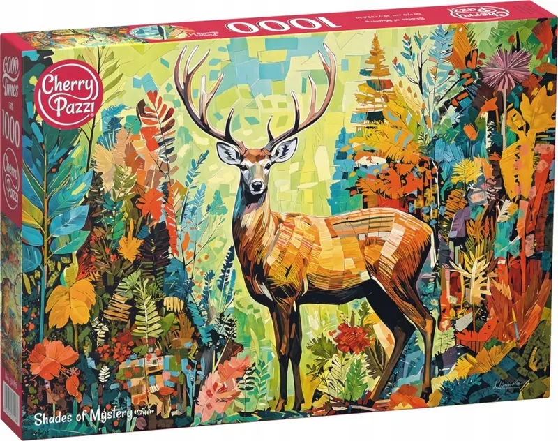 Puzzle 1000 elementów Cherry Pazzi Shades of Mystery Jeleń
