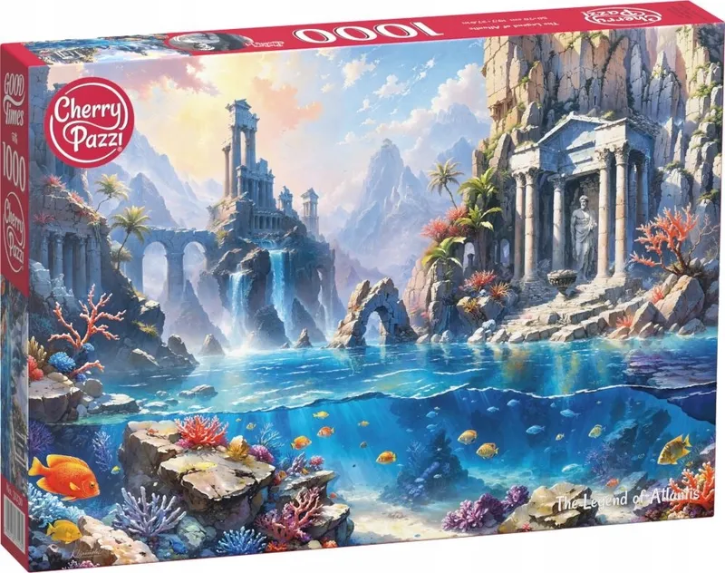 Puzzle 1000 elementów CherryPazzi The Legend of Atlantis