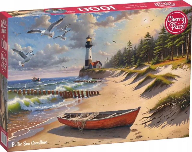 Puzzle 1000 elementów CherryPazzi Baltic Sea Coastline