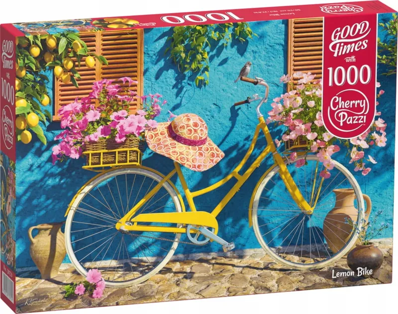 Puzzle 1000 elementów Cherry Pazzi Lemon Bike Rower Cytryny