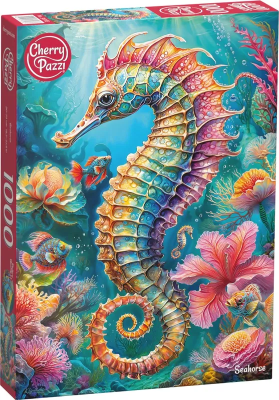 Puzzle 1000 elementów Cherry Pazzi Seahorse Konik Morski