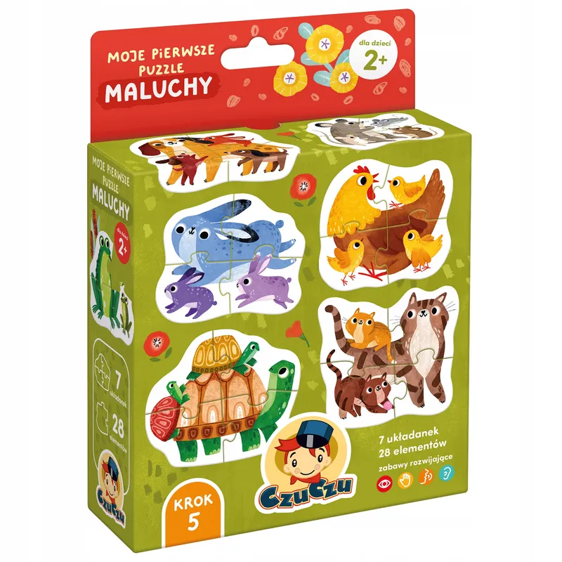 Puzzle czuczu moje pierwsze puzzle 28 elementów maluchy