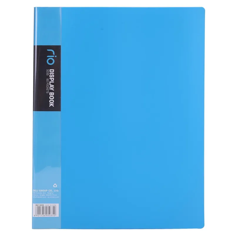 Album ofertowy A4 Rio PP 60 koszulek niebieski, deli