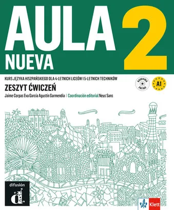 Aula Nueva 2, zeszyt ćwiczeń, język hiszpański, Difusion