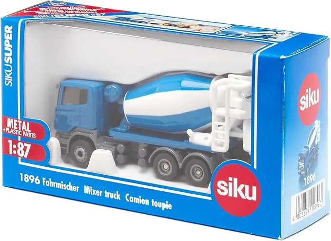 Betoniarka Scania 1896, SIKU Super, model 1:87