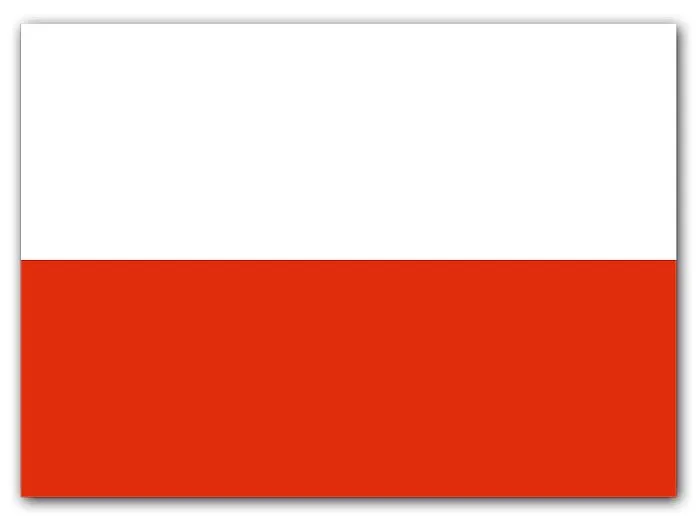 Chorągiewka Polski 20 szt., papierowe flagi Kukuryku