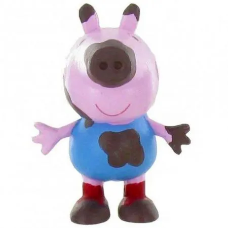 Figurka George on the mud Comansi, Świnka Peppa, PVC