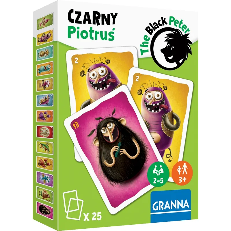 Czarny Piotruś Potwory do szafy, Granna