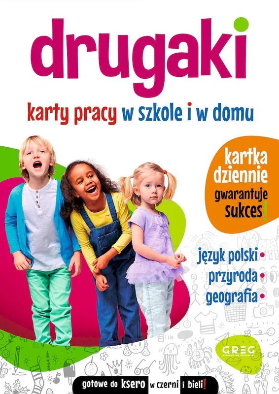 Drugaki. Karty pracy w szkole i w domu wyd. 2, Marta Kurdziel