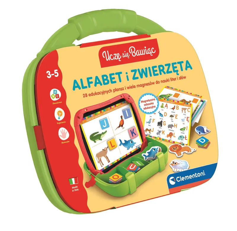 Edukacyjna walizeczka Alfabet i Zwierzęta 50419