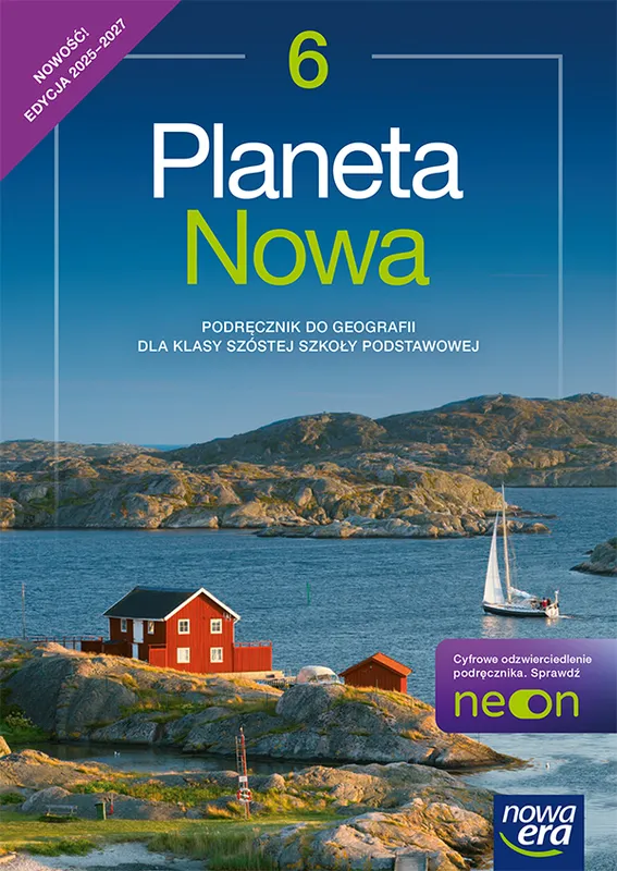 Geografia Planeta nowa podręcznik klasa 6, edycja 2025-2027