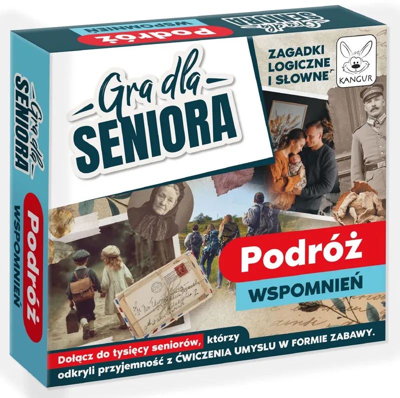 Gra dla Seniora Podróż Wspomnień, gra planszowa