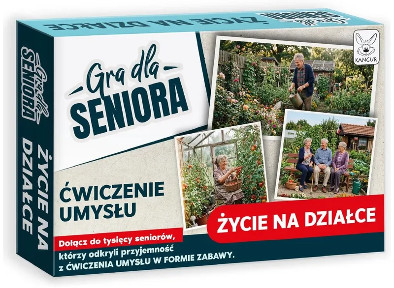 Gra dla Seniora Życie na działce, quiz towarzyski