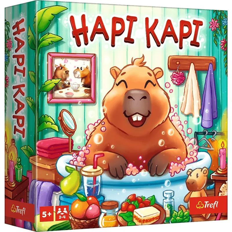 Gra Hapi Kapi 03067 Trefl PAP, opieka nad kapibarą