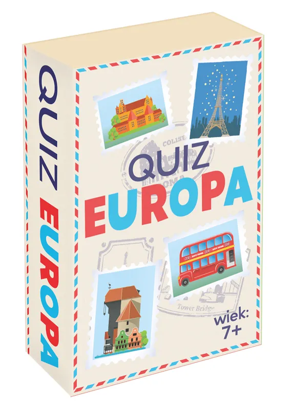 Gra karciana Quiz Europa mini