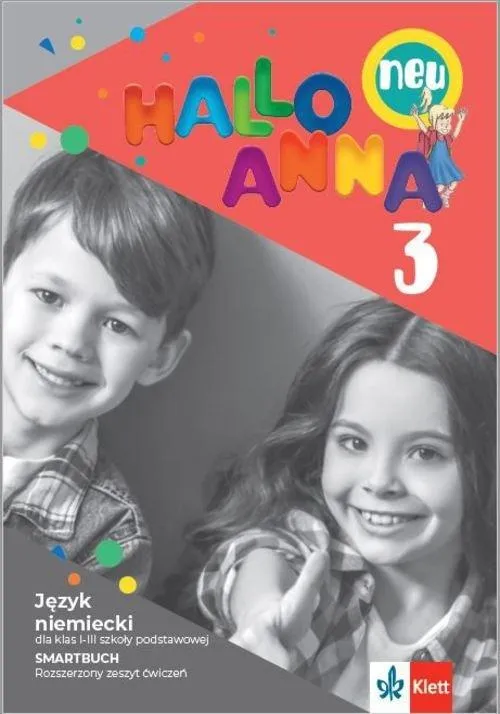 Hallo Anna neu 3. Smartbuch z kodem dostępu do zadań interaktywnych