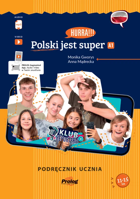 Hurra!!! Polski jest super A1, podręcznik ucznia z mp3