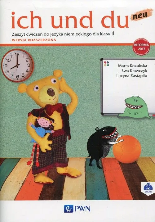 Ich und du neu 1, zeszyt ćwiczeń, niemiecki, Marta Kozubska