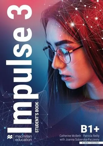 Impulse 3 B1+ Student's Book + książka cyfrowa Kod wklejony
