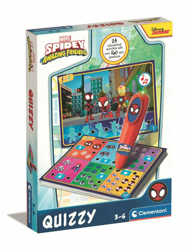 Interaktywny quiz Spidey