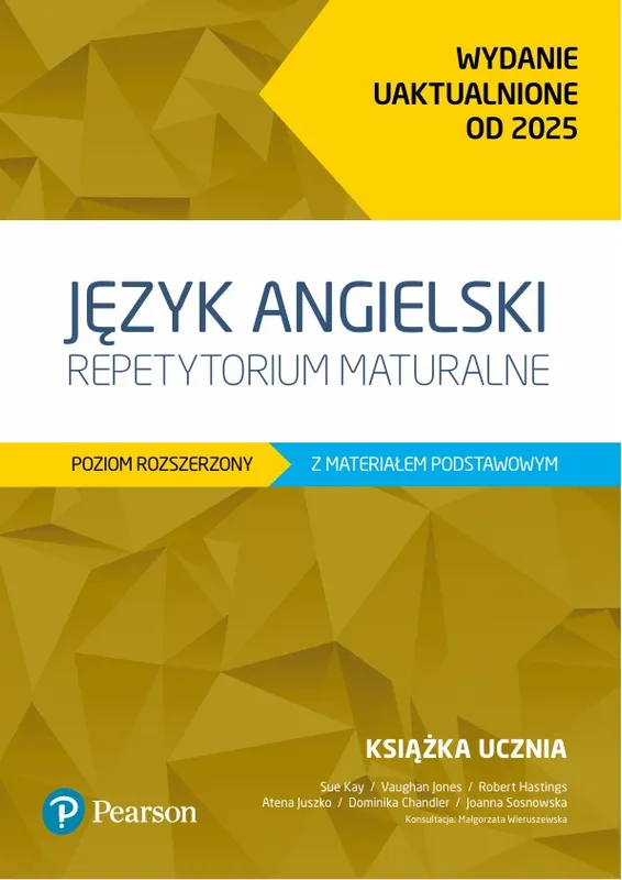 Język angielski, Repetytorium maturalne rozszerzone, Pearson