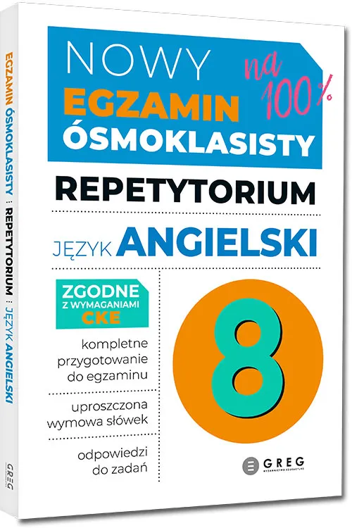 Język angielski Repetytorium, Nowy Egzamin ósmoklasisty