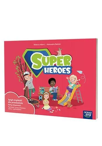 Język angielski Super Heroes. Przedszkole 4-5-latki