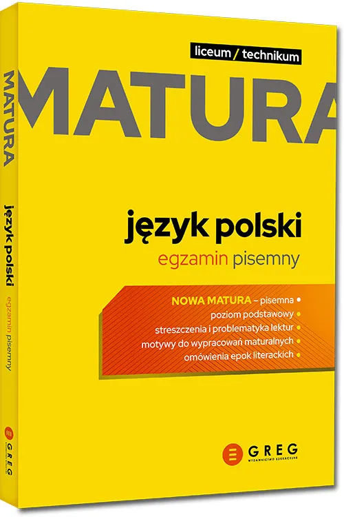 Język polski. Matura. Egzamin pisemny. Repetytorium maturalne wyd. 2025