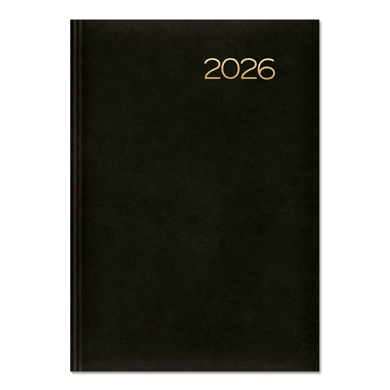Kalendarz 2027 A5 dzienny, czarny SK2