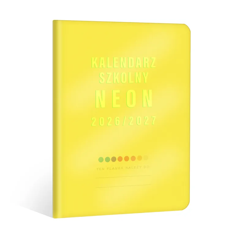 Kalendarz szkolny 2026/2027 NEON KALPOL.BIS