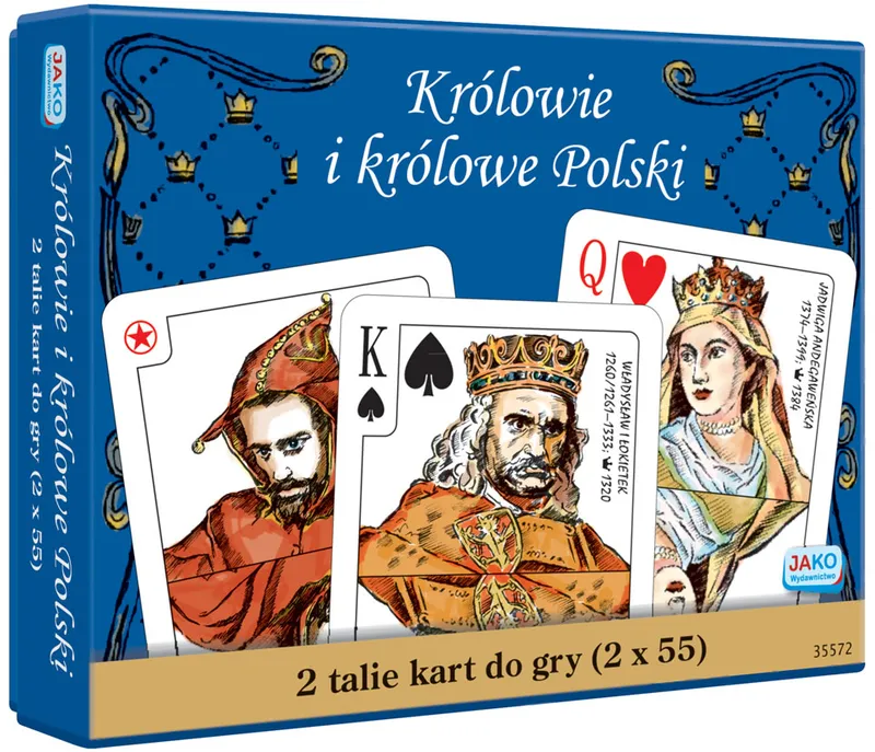 Karty do gry Królowie i Królowe Polski