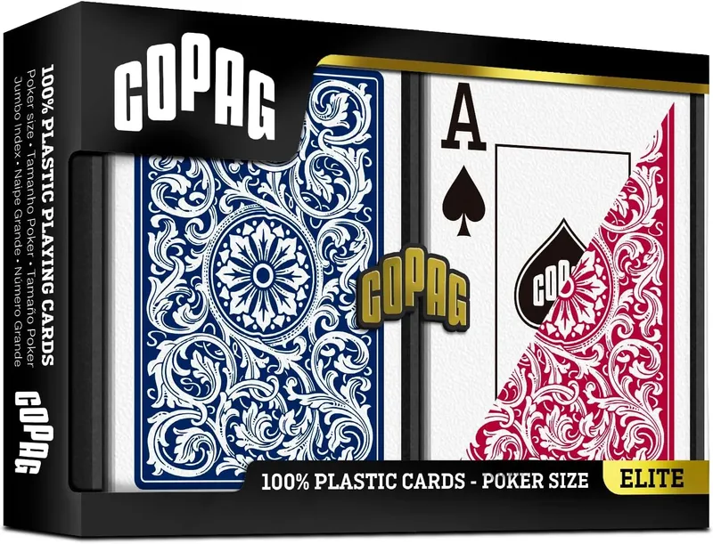 Karty do pokera Copag Elite Jumbo Face set 2x55