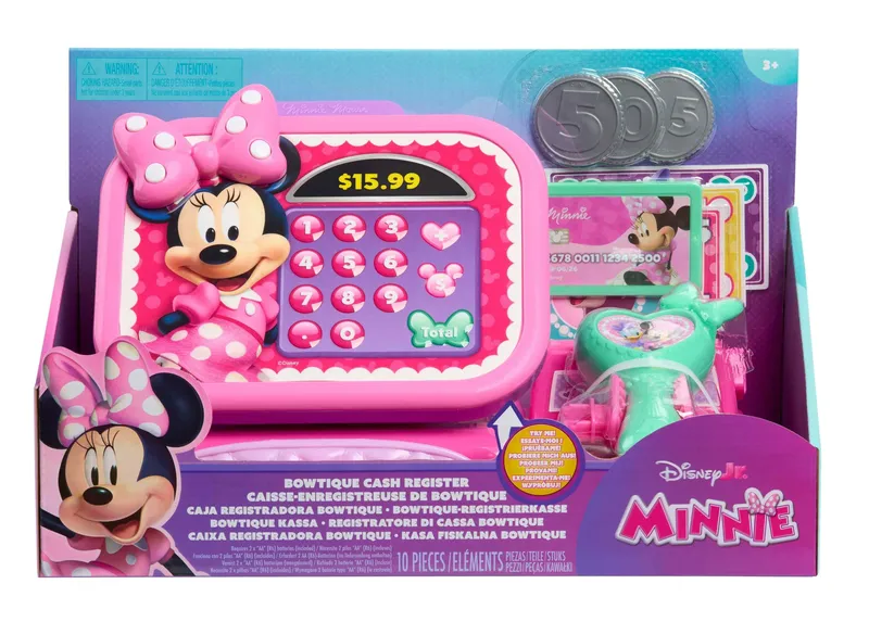 Kasa sklepowa Minnie Mouse Bowtique JUST PLAY, zabawka
