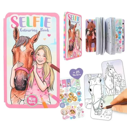 Kolorowanka Selfie Miss Melody 12490A, DEPESCHE