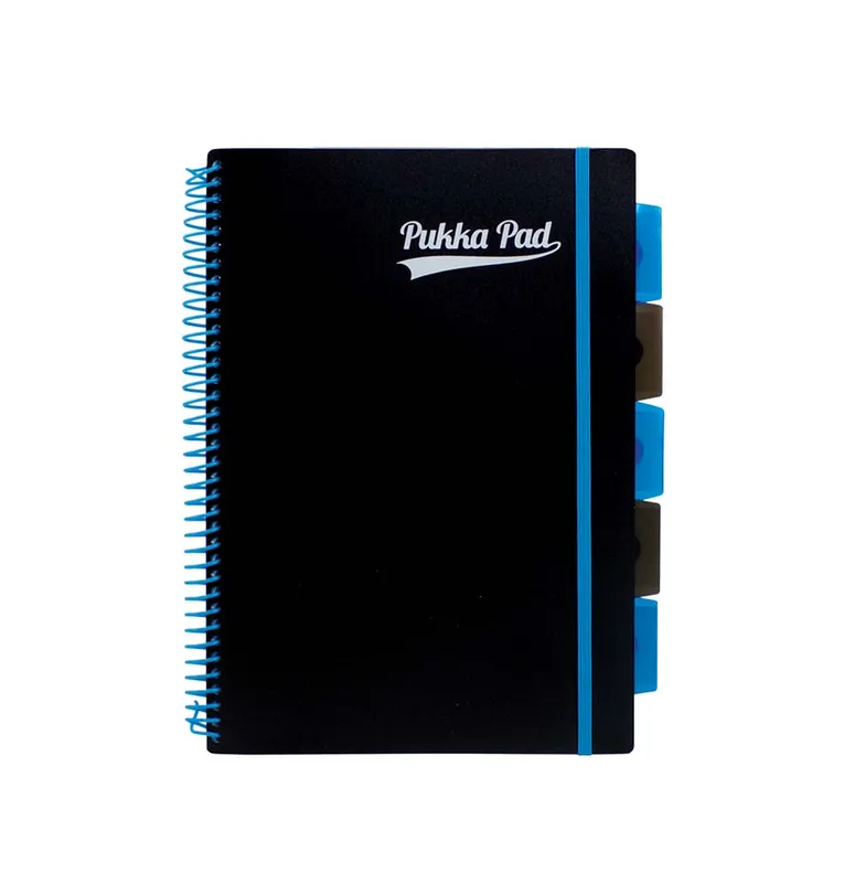 Kołozeszyt Pukka Pad Neon A4 Project Book, kratka
