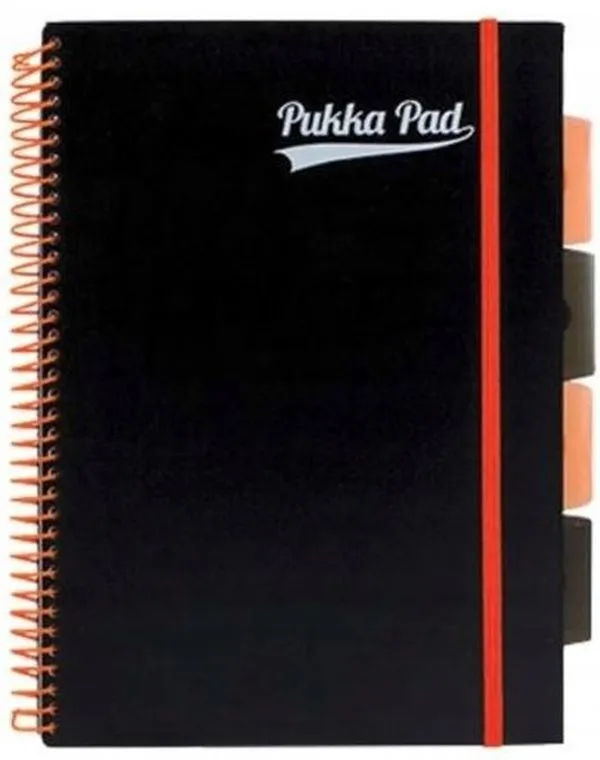 Kołozeszyt Pukka Pad B5 Project Book Neon, pomarańczowy