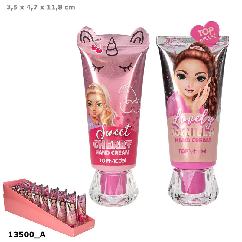 Krem do rąk Top Model 30ml, DEPESCHE, wanilia lub wiśnia