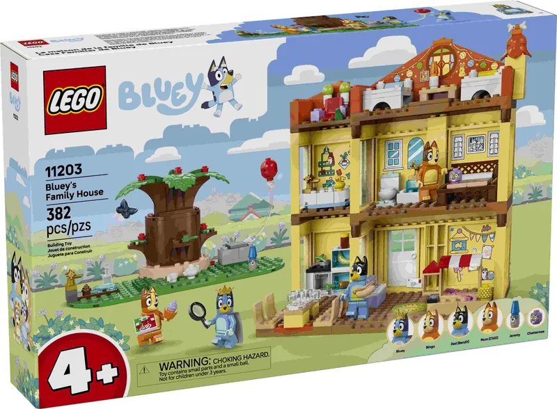 LEGO Bluey Dom rodzinny Blue