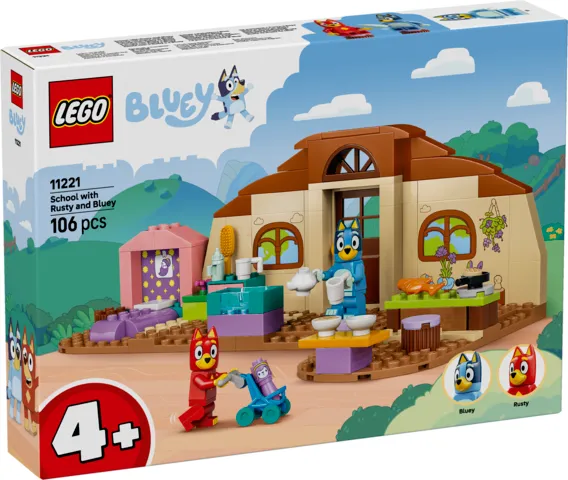 LEGO Bluey: Szkoła z Ryżykiem i Blue