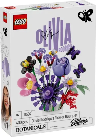 LEGO Botanicals Bukiet kwiatów Olivii Rodrigo 11507, 400 el.