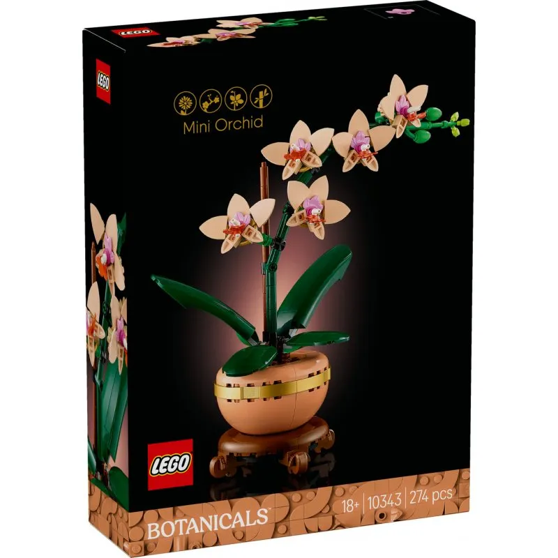 LEGO Botanicals Mała Orchidea 10343