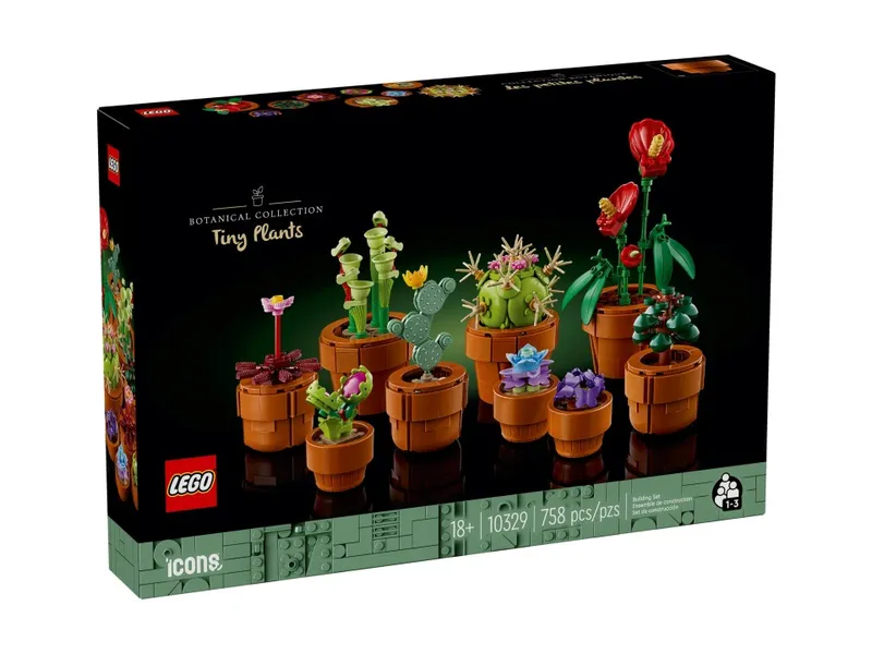 LEGO Botanicals Małe roślinki 10329, zestaw dla dorosłych