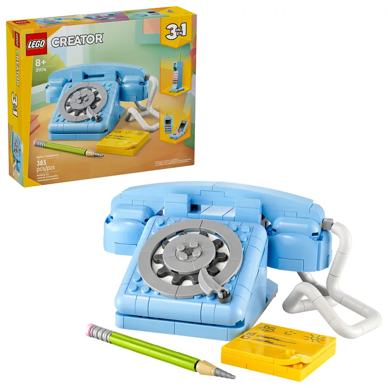 LEGO Creator 3w1 Telefon w stylu retro 31174