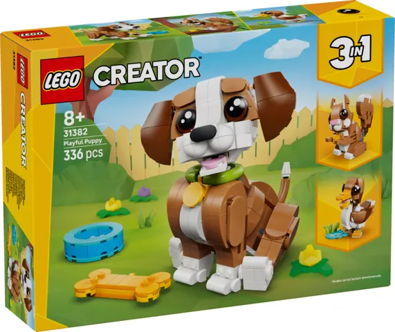 LEGO Creator 3w1 Psotny Szczeniaczek